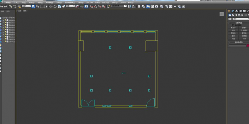 CAD图纸导入3dMax场景的方法(cad图纸怎样导入3dmax)