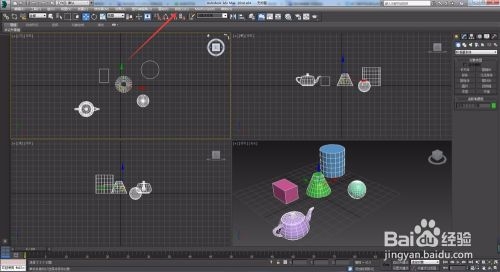 3dmax中如何调节交叉选和框选(3dmax中窗口选择和交叉选择)