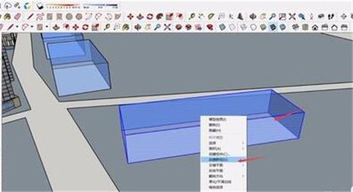 草图大师怎么绘制模型背景场景?快速学会绘制SU模型背景场景的方法