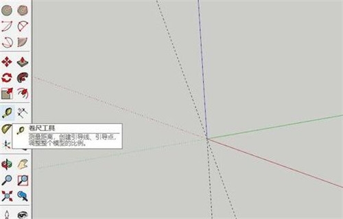 草图大师怎么调出建模辅助线?资深设计师教你这么调出SU建模辅助线