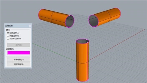 犀牛rhino怎么做三管混接效果?rhino制作三管混接的步骤