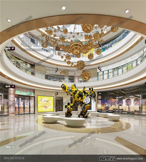 购物广场设计,购物商场设计方案效果图片推荐(购物广场设计案例)