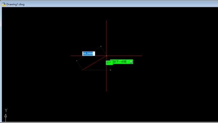 CAD使用相对直角坐标与相对极坐标绘图的方法