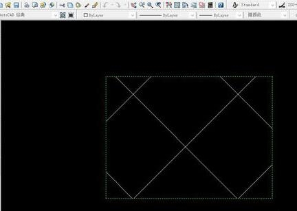 CAD图纸绘制菱形铺装地砖的操作步骤(cad怎么画菱形铺砖地面)