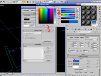 3dmax渲染渐变颜色的场景背景的图文操作步骤(3dmax渲染渐变背景怎么调)