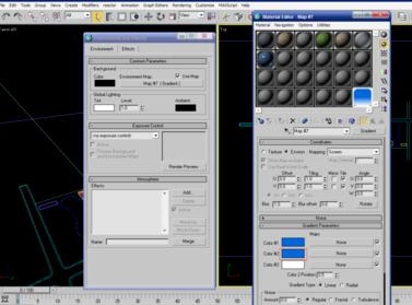 3dmax渲染渐变颜色的场景背景的图文操作步骤(3dmax渲染渐变背景怎么调)