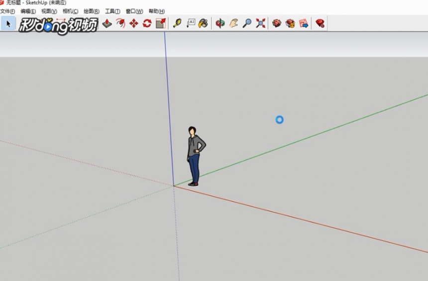 SketchUp草图大师中设置使用最大纹理尺寸的方法