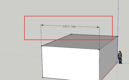 草图大师SU建模时显示模型标注尺寸的操作步骤(su模型怎么标注尺寸)