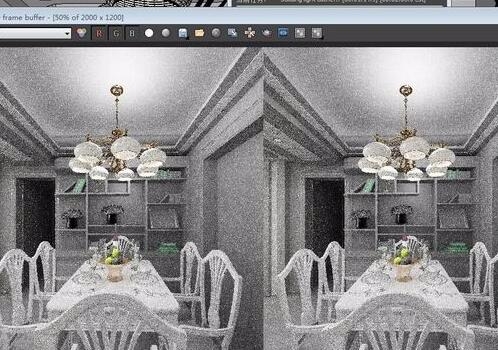 3dmax渲染窗口出现两个画面的原因和解决方法(3dmax渲染窗口出现两个画面的原因和解决方法)