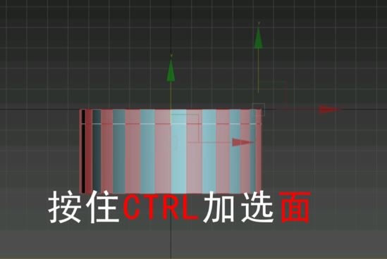 3dmax快速选中间隔面的方法(3dmax怎么间隔选面)