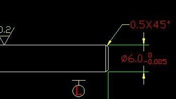 CAD标注倒角角度数值的方法与步骤(cad倒角角度怎么标注)