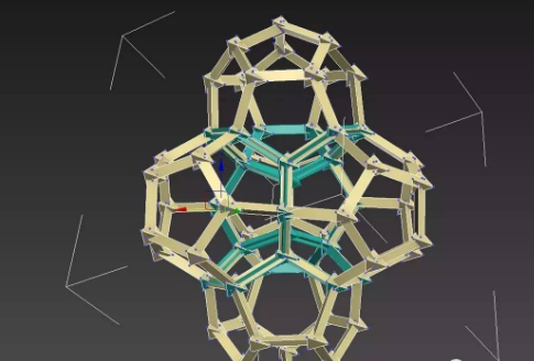 3dmax泡沫网络结构的科研绘图步骤