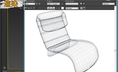 【图文】3dmax渲染模型实体线框图的两种方法(3dmax怎么渲染线框模型)