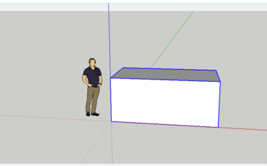 Sketchup等比例缩放模型的步骤详解