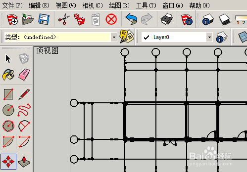 草图大师Sketchup导入CAD创建墙体的方法与步骤