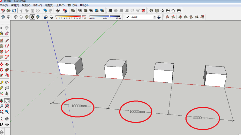 正确使用SketchUp草图大师移动工具的方法