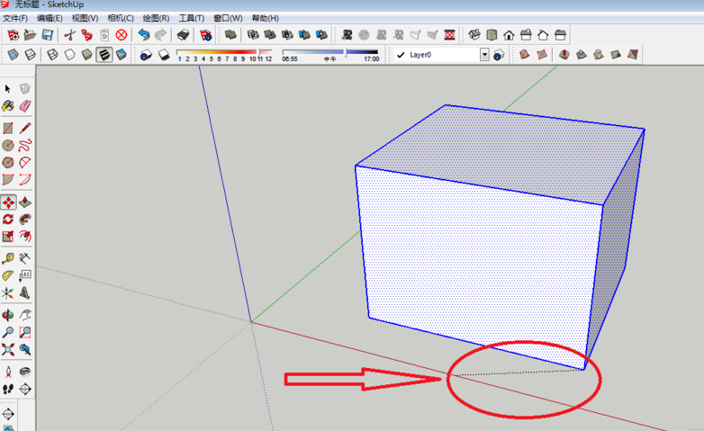 正确使用SketchUp草图大师移动工具的方法