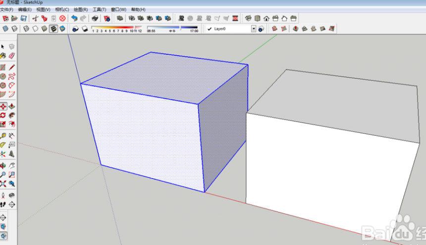 正确使用SketchUp草图大师移动工具的方法