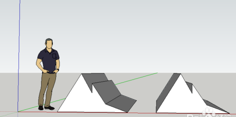 Sketchup镜像复制模型的步骤详解