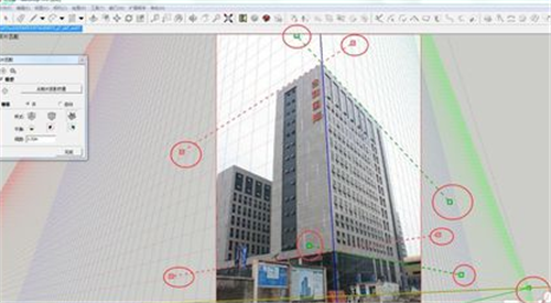 草图大师SU使用照片匹配建模的步骤详解(su匹配新照片建模)