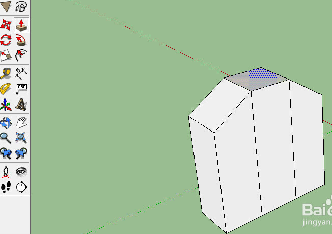 草图大师su软件如何使用推拉工具?sketchup使用推拉的技巧