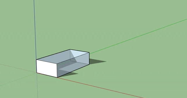 草图大师SketchUp软件设置透明阴影的方法
