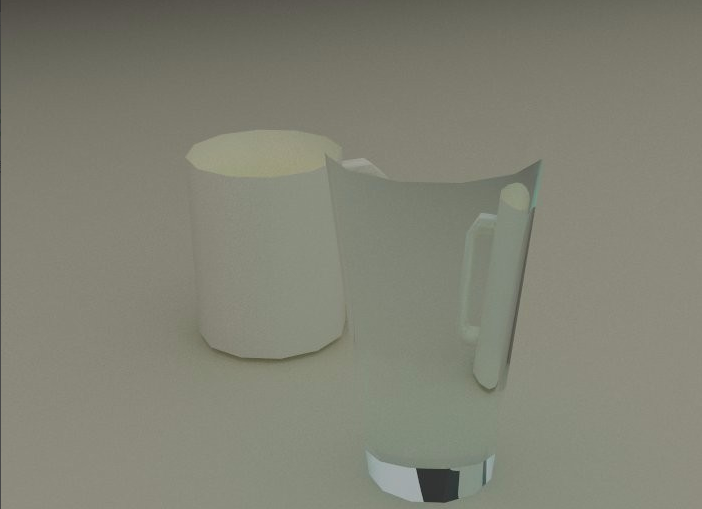 sketchup草图大师用vray渲染出玻璃材质的方法