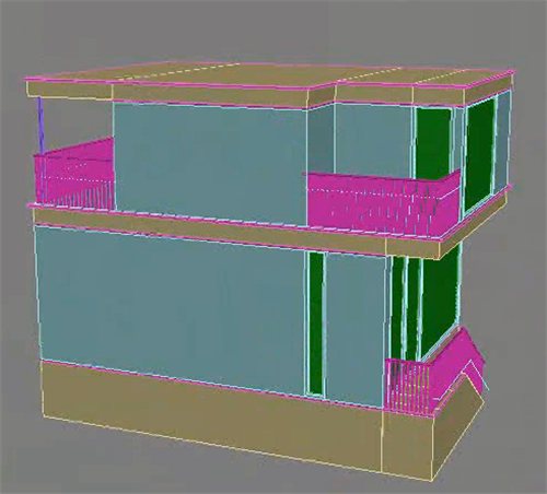 3dmax软件建模简单别墅场景的步骤教程(3dmax做别墅模型教程)