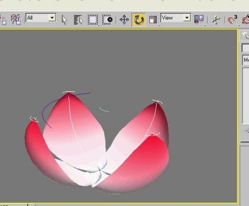 3dmax软件建模绽放荷花模型的分步骤教程图解(3dmax荷花模型如何制作)