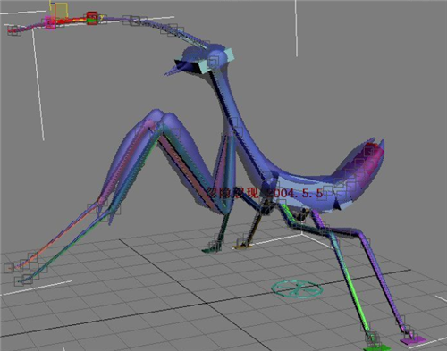 3dmax软件创建多足动物骨骼的方法与步骤