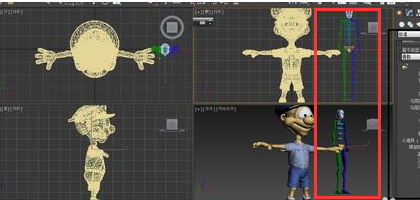3dmax软件给CG人物模型绑骨的操作方法教程(3dmax人物绑骨骼)