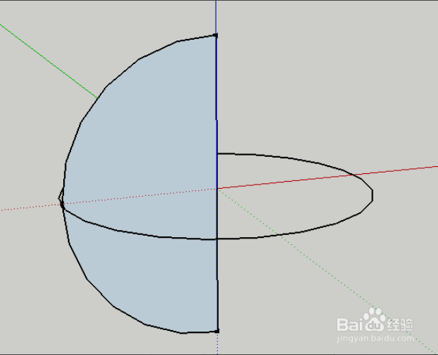 SketchUp（草图大师软件）怎么画圆快速制作球体