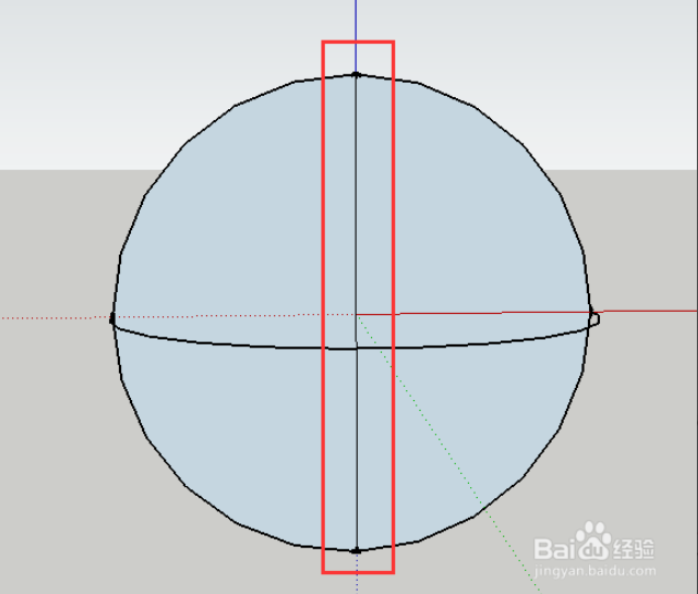 SketchUp（草图大师软件）怎么画圆快速制作球体