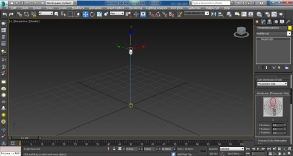 3dmax软件导入ies灯光的方法与图文步骤(3dmax怎么导入ies灯光)