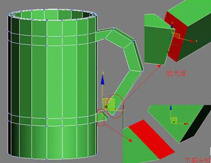 用3dmax圆柱体建模制作马克杯模型的步骤教程(3dmax马克杯怎么做)
