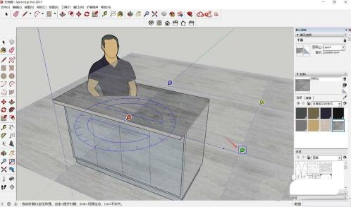 SketchUp贴图技巧：给su模型贴材质的正确方法与步骤