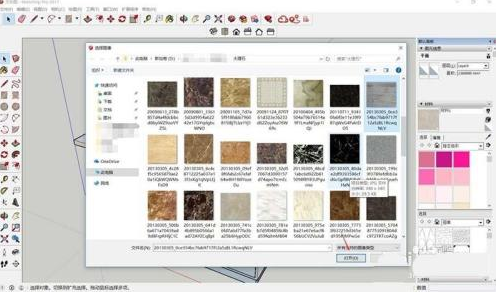 SketchUp贴图技巧：给su模型贴材质的正确方法与步骤