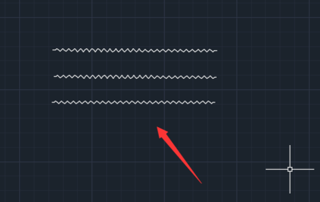 CAD软件画标准波浪线的快捷步骤方法(cad怎么画波浪线)