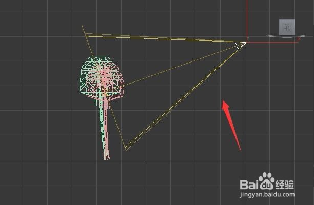 3dmax软件给棕榈树植物模型打灯光的方法