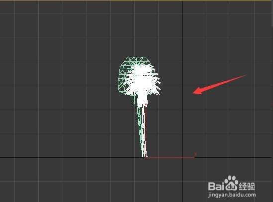 3dmax软件给棕榈树植物模型打灯光的方法