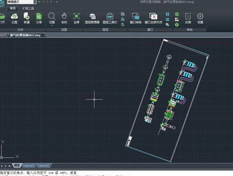 CAD图纸整体旋转要怎么操作