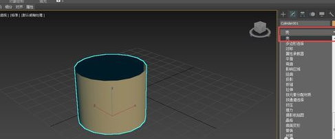 3dmax软件掏空圆柱体做空心的步骤方法(3dmax怎么做空心)