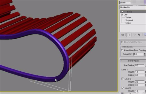 3dmax软件中建模制作躺椅模型的步骤教程(3dmax躺椅怎么做)