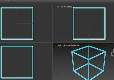 3dmax使用晶格修改器制作框架结构的操作步骤方法