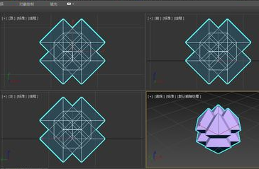 3dmax使用晶格修改器制作框架结构的操作步骤方法