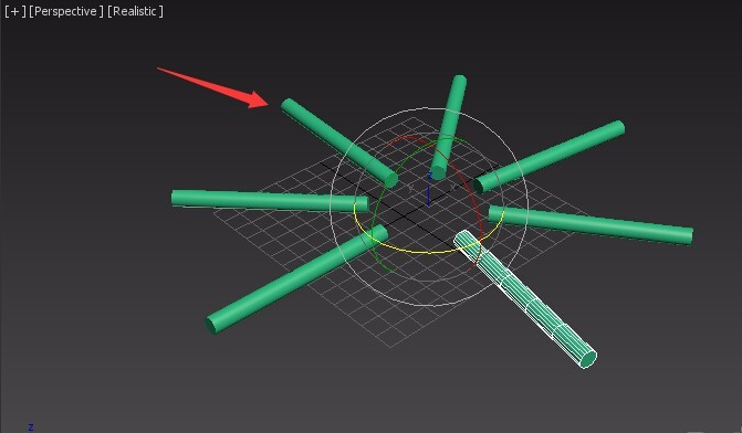 3dmax软件对圆柱体模型进行复制旋转克隆的方法(3dmax软件对圆柱体模型进行复制旋转克隆的方法是)