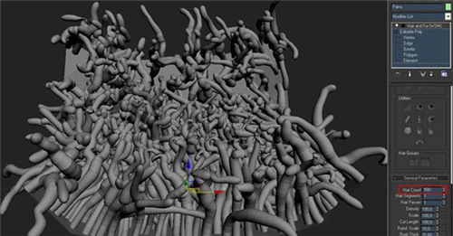 3dmax用面片做头发的方法分步骤详解(3dmax怎么做面片头发)
