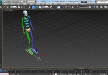 使用3dmax足迹模式制作行走动画的方法详解