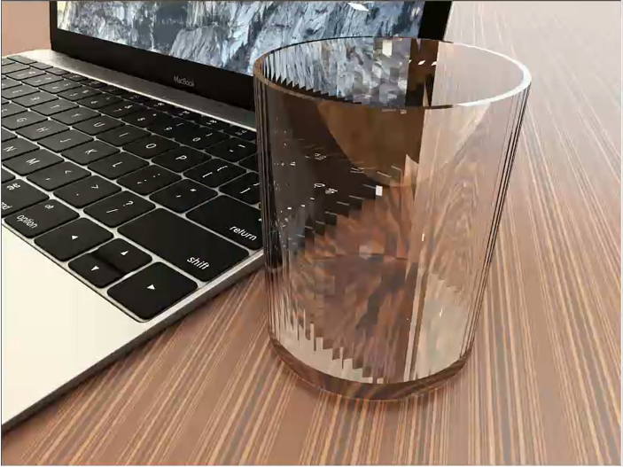 3dmax怎么用VRayMtl材质制作玻璃杯?