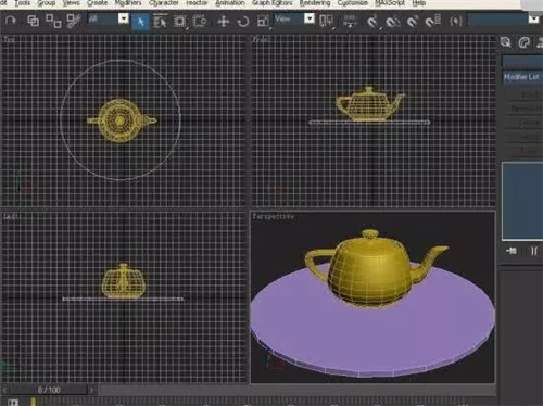 Vray渲染酷炫茶壶线框图的操作步骤(3dmax茶壶渲染教程)